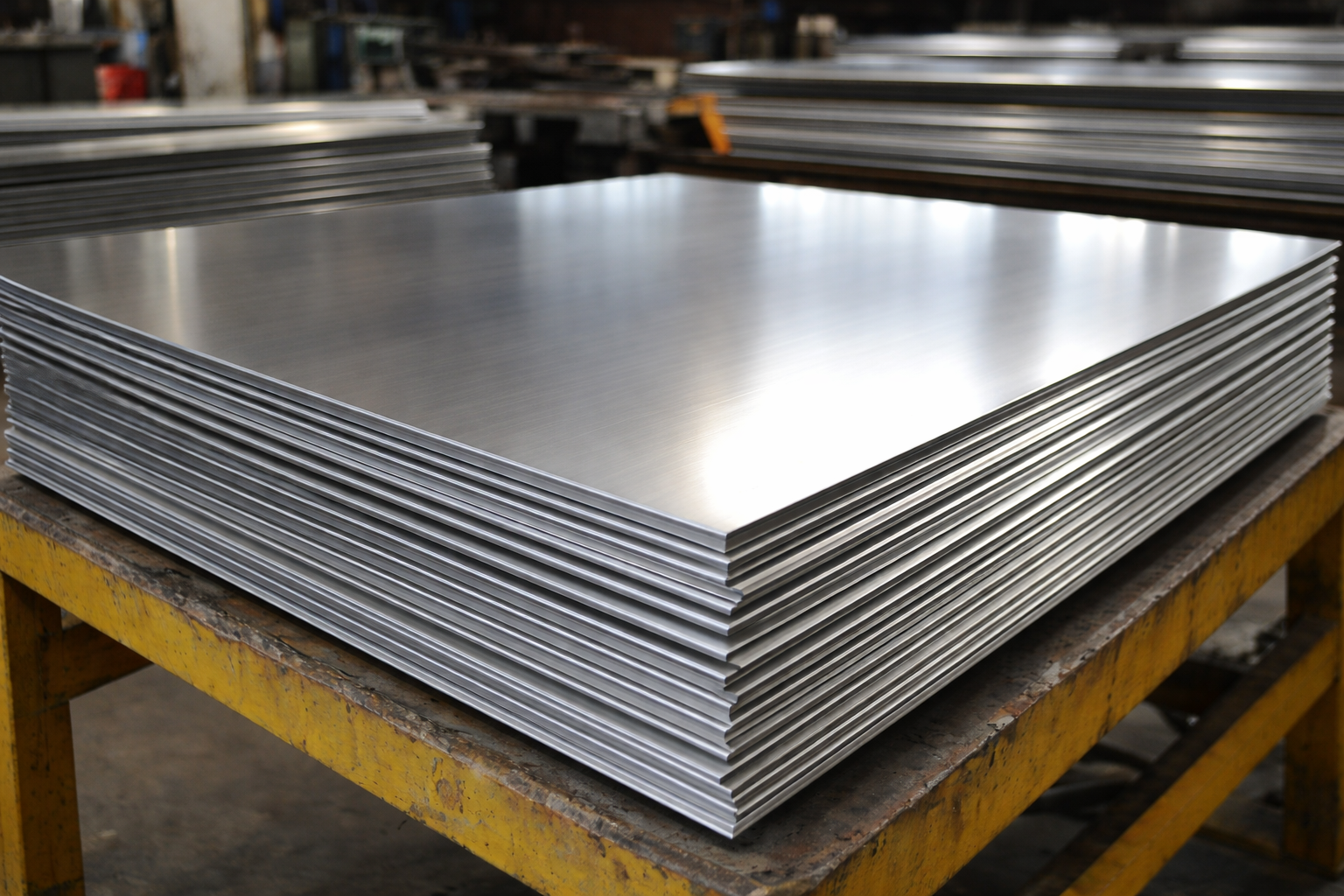 Industrial Aluminium Plates Stockist in India by Overseas Aluminium Alloys LLP